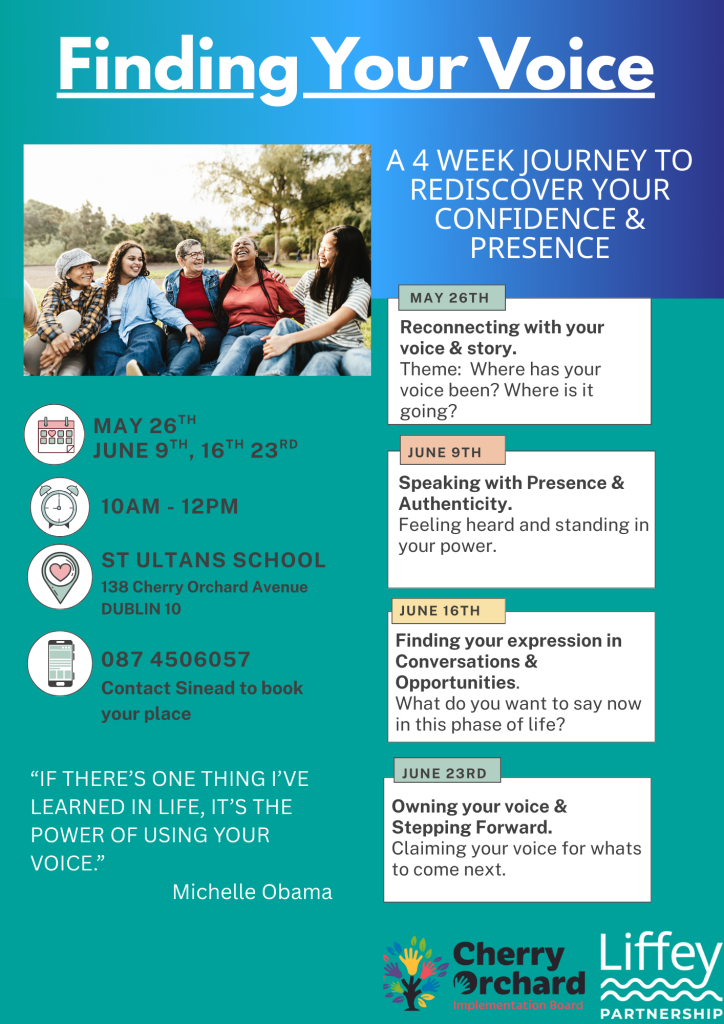 Finding Your Voice 1 Soft Yellow And Pink Illustrative Business Event Rundown Flyer