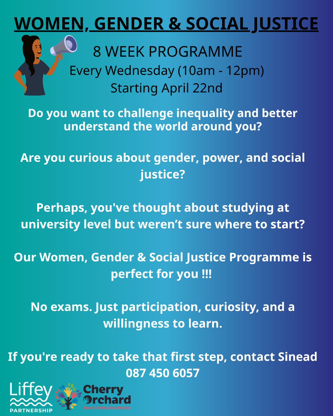 Flyer for Gender Studies