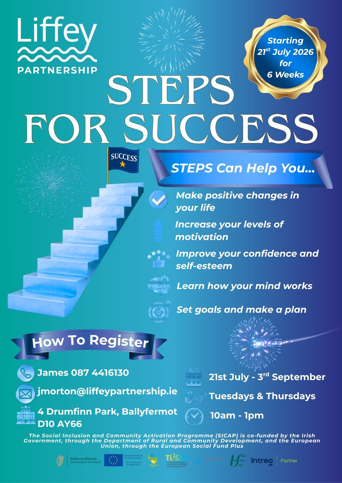 Steps for Success 1 STEPS for Success July 2026 Poster